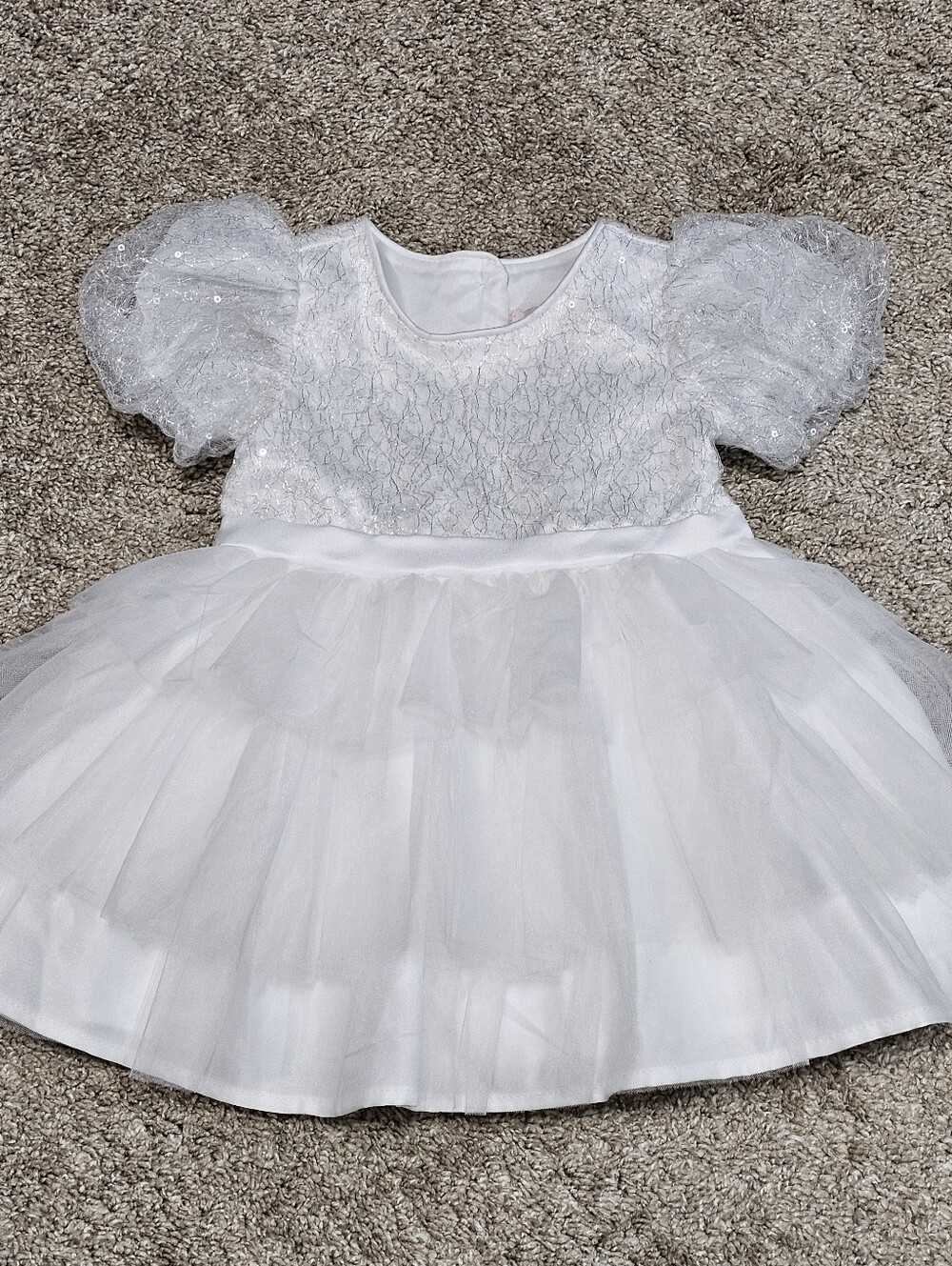 Biscotti White Special Occasions Dress 12 Month